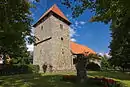 Turm der Kirche