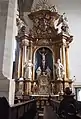 Der von Franz Rudolph von Hettersdorf gestiftete Altar in St. Burkard, Würzburg