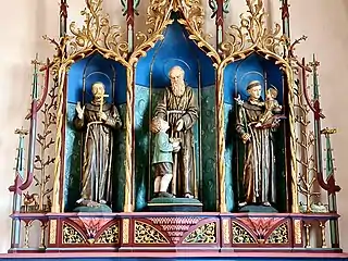 Rechter Seitenaltar (Detail)