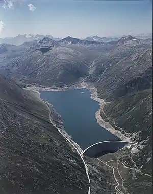 Stausee Santa Maria