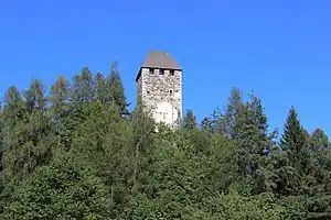 Burgruine Eschenlohe in St. Pankraz