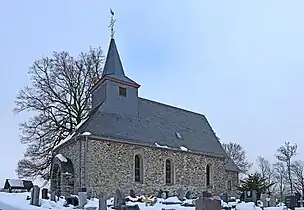 St. Sebastian mit Friedhof