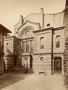 Orthodoxe Synagoge, um 1900