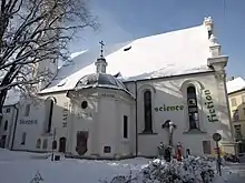 St Andrä Kirche Neu, 2010 „Gegen wart“ Außengestaltung der St Andrä Kirche in Graz