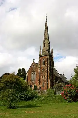 St.-John's-Kirche in Keele von 1790