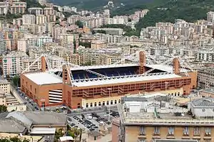 Das Stadio Comunale Luigi Ferraris