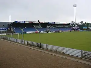 Das damalige Haderslev Fodboldstadion (2011)