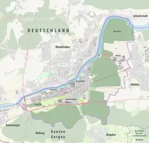 Neues Wasserkraftwerk Rheinfelden (Rheinfelden)