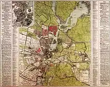 Stadtplan Spandau von 1913