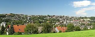 Blick in die Hochmulde bei Voerde (Ennepetal)