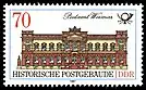 Briefmarke: Hauptpost Weimar (1987)