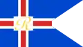 Flagge des Reichsvorstehers Sveinn Björnsson (1941–1944)