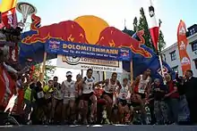 Start zum 19. Red Bull Dolomitenmann (2006)