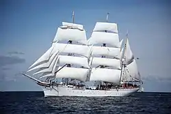 Setzen des Royalsegels auf der Statsraad Lehmkuhl