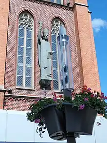 Bonifatiusstatue, St.-Bonifatius-Kirche in Herne