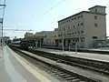 Östlicher Endpunkt der Strecke, der Bahnhof Siracusa