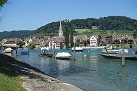 Stein am Rhein mit Burg Hohenklingen