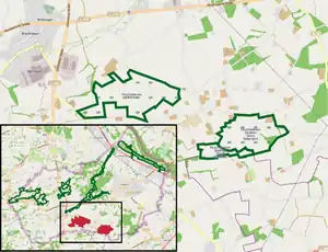 Übersichtskarte der Naturschutzgebiete