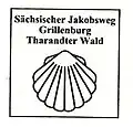 Stempel Sächsischer Jakobsweg – Station Grillenburg im Tharandter Wald