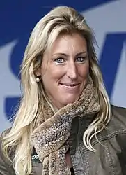 Stephanie Graf (Foto: 2008), 2000 Olympiadritte und 2001 Vizeweltmeisterin, trat zum Finale nicht an