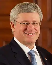 Präsident Stephen Harper