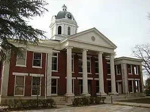 Stephens County Courthouse, gelistet im NRHP Nr. 80001232