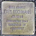 Stolperstein für Carl Rochmann