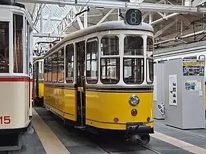 Wagen 1511 im Straßenbahnmuseum Stuttgart