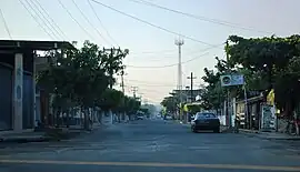 Straße in Ciudad Hidalgo