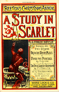 Erste Veröffentlichung von „A Study in Scarlett“ in „Beeton's Christmas Annual“