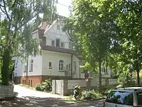 Ehemaliges Landhaus Dr. Paul Milczewsky, Gänsheidestraße 15, Baujahr 1903.