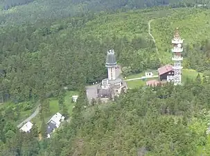 Gipfelplateau des Suchý vrch (2009)