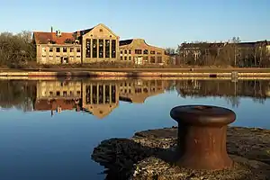 Südzentrale vom Südstrand gesehen, im Jahr vor dem Abriss