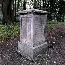 Holle-Denkmal für Carl Ludewig von Holle