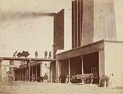 Fabrik in Miniyeh, 1870