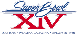 Logo des Super Bowl XIV