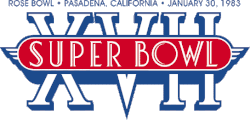 Logo des Super Bowl XVII