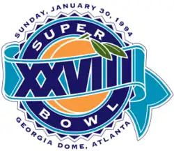 Super Bowl Logo XXVIII