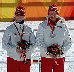 Tor Arne Hetland (rechts) mit Jens Arne Svartedal (2006)