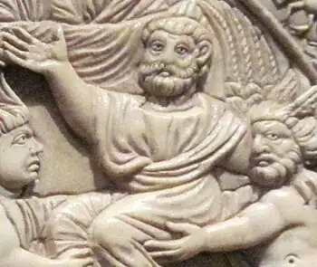 Darstellung der Apotheose des Symmachus im Britischen Museum