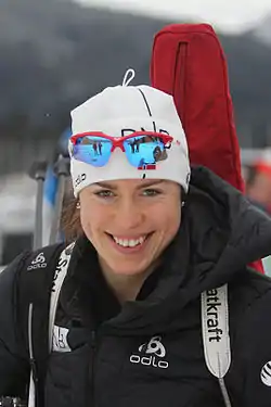 Synnøve Solemdal in Hochfilzen