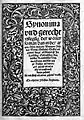 Synonymenregister. 1519