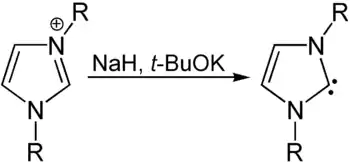 Synthese von Arduengo-Carbenen