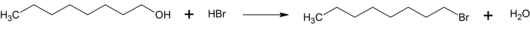 Synthese von 1-Bromoctan