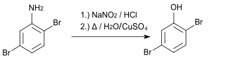 Herstellung von 2,5-Dibromphenol