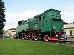 Denkmallokomotive in Nowy Sącz