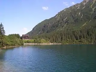 Siedem Granatów am Bergsee Meerauge