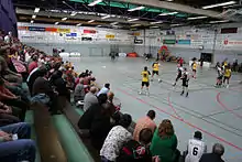 Die Großsporthalle Groß-Bieberau.Heimstätte der TSG Groß-Bieberau.