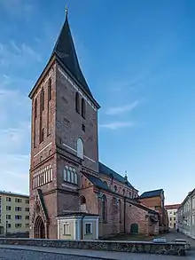 Außenansicht der Johanniskirche