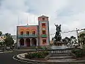 Rathaus und Brunnen in Tazacorte (2008)